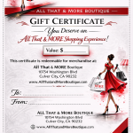 $50 Gift Certificate